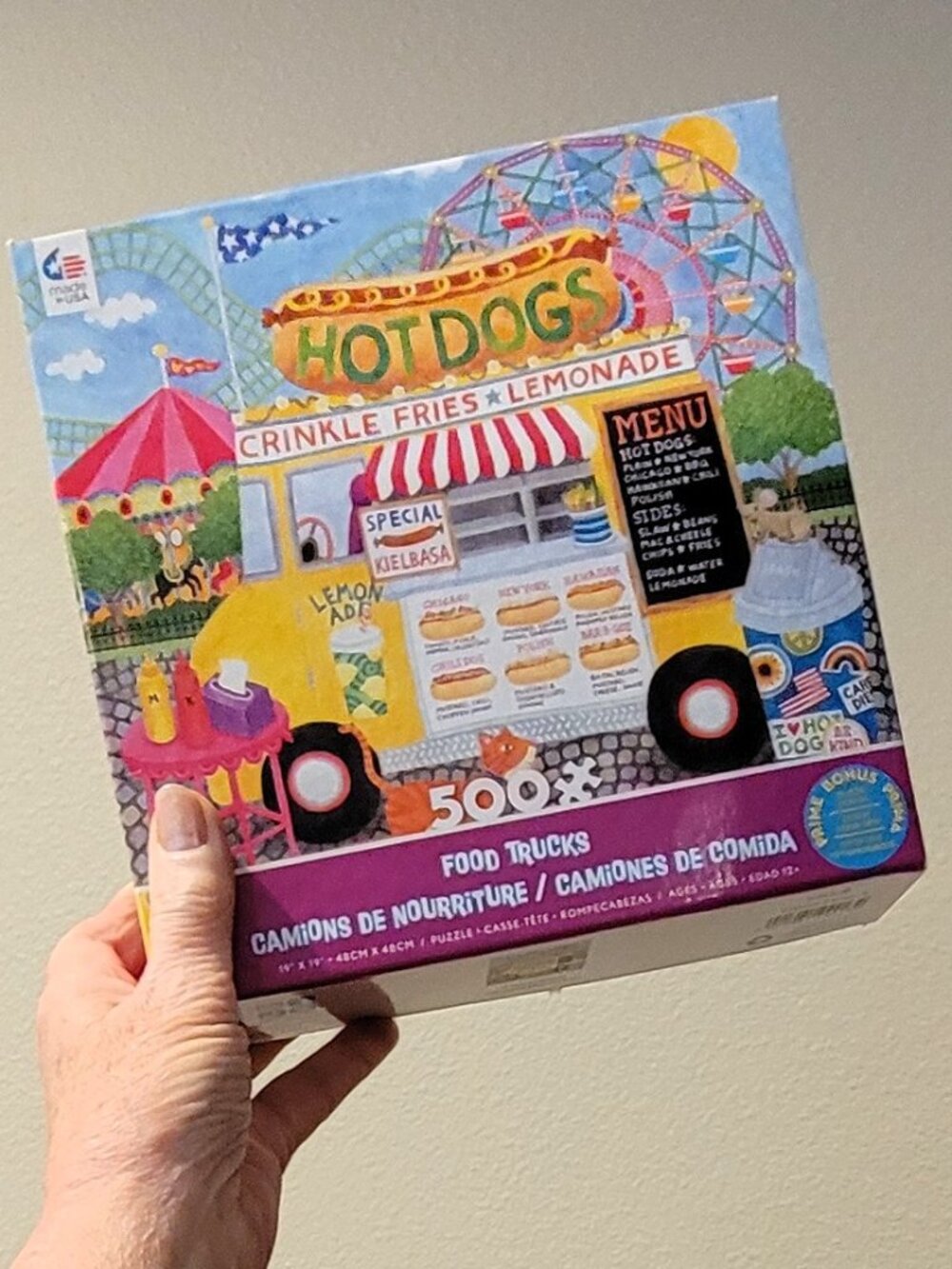 FOOD TRUCKS #1 by Ceaco Jigsaw Puzzle 500 pieces